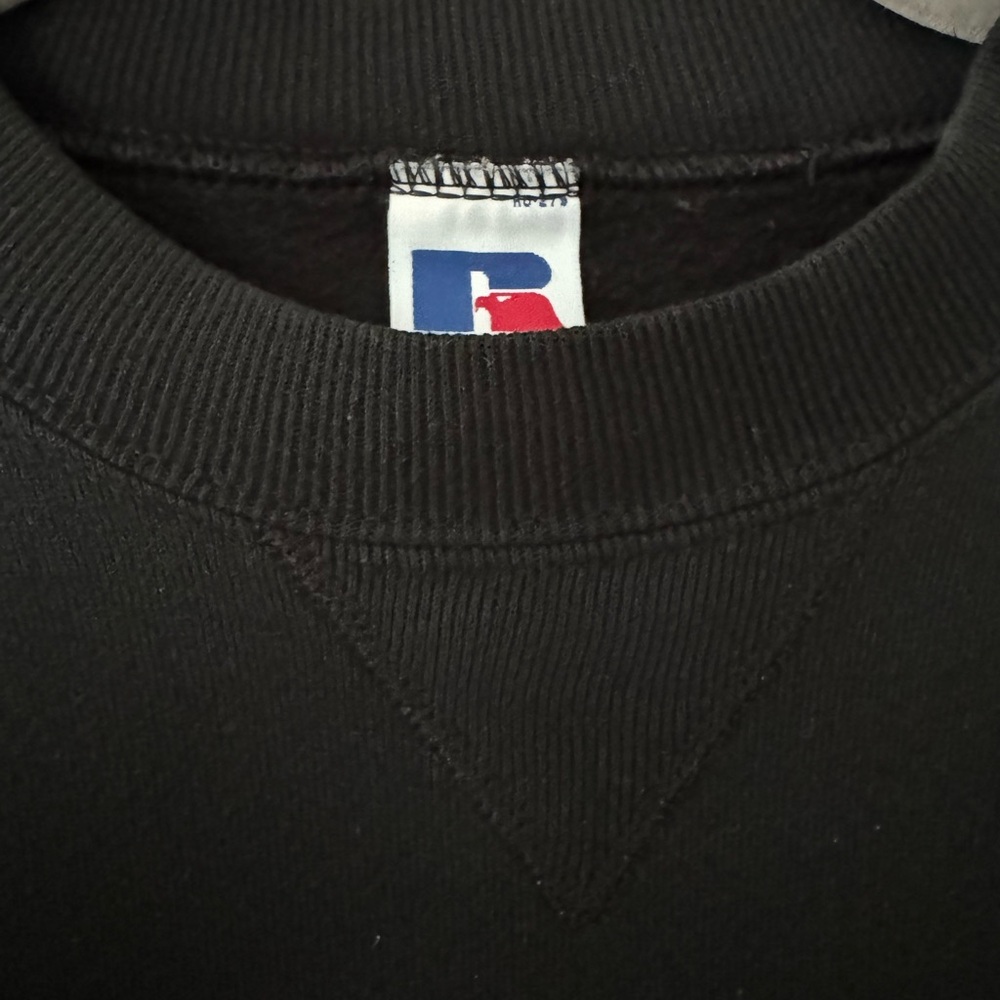 Vintage Russell Athletics wake Forest University, black sweatshirt / YL or WM XS - Picture 3 of 5